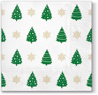 Pl餐巾树样式 - 绿色