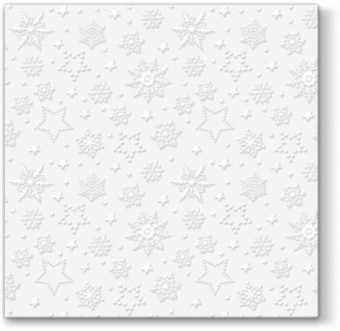 Pl餐巾纸灵感冬季片（珍珠）
