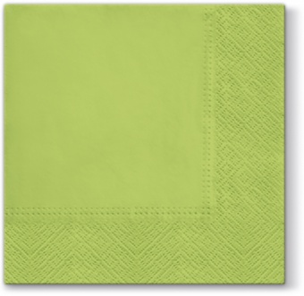 Pl餐巾纸单色午餐绿色