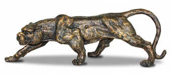 雕像豹