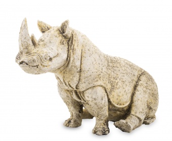 犀牛雕像