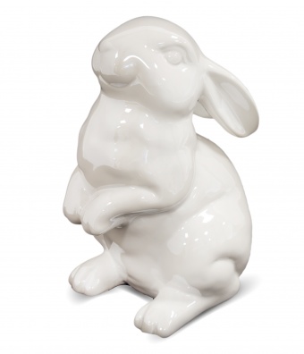 野兔的小雕像